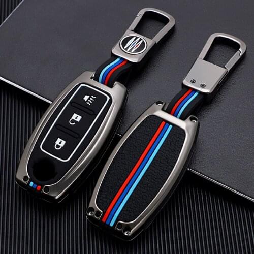 Zinc alloy Car Key Case Fob Cover For Nissan Qashqai J11 J10 X-Trail t31 t32 kicks Tiida Pathfinder Murano Note Juke Sentra