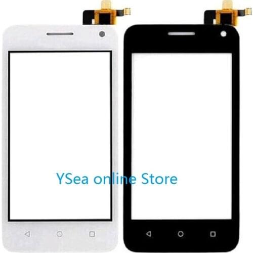 For Huawei Ascend Y360 New 4.0" Front Panel Touch Screen Power Digitizer Sensor Mobile Phone Glass Display Replacement