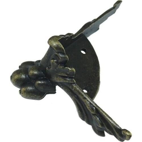 Bronze Zinc Alloy Tiger Footing,Decoration Legs,Vintage Wooden Box Beast Feet,Cabinet Corner,84*42mm,4Pcs