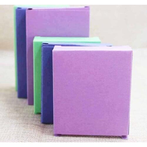 Feiluan custom 10pcs multi color paper candy favor box ,lovely products gifts display & package box present blank gift box