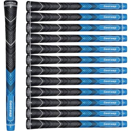 Geoleap ACE-S Golf Grips 13pcs/lot, Hybrid Golf Club Grips, Multi Compound, Standard, 8 Colors Optional