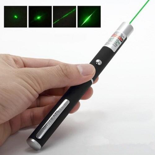 Laser Pointer Pen Hunting 5MW 532Nm High Power Green Laser Light Pointer Teach Kids Toy Survival Tool First Aid Beam Light