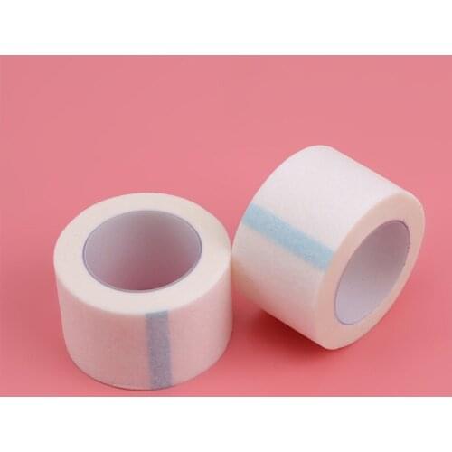 Non-woven Medical Paper Tape Breathable False Eyelash Extensions Makeup Fabric Wrap Tape Make Up Tools Eyelash Tape