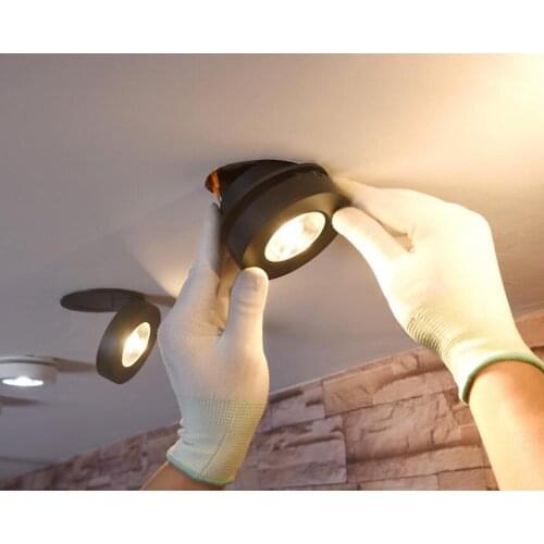 360 degree rotation Dimmable LED downlight COB Spot Light 3w 5w 7w 10w recessed Lights Bulbs Indoor Lighting free shippping