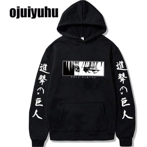 Shingeki No Kyojin Japanese Anime Hoodies Men Harajuku Attack on Titan manga Sweatshirt Titans Attack Unisex Clothing Male 90s