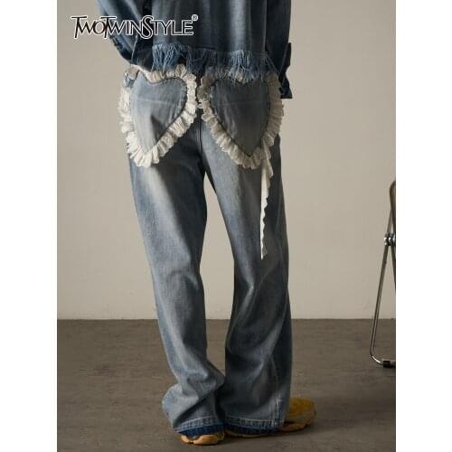 TWOTWINSTYLE Wide Jeans