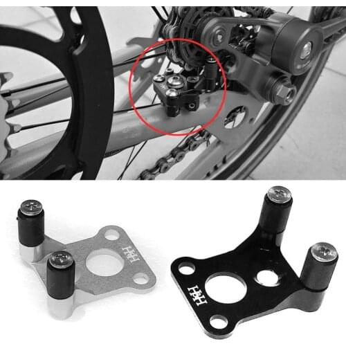 Folding bicycle low resistance rear derailleur DIP for brompton chain link parts ultralight 7.7g 2 colors