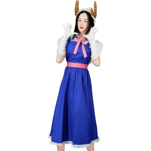 Miss Kobayashis Dragon Maid Tohru Cosplay Dress Women Maid Uniforms Halloween Costumes