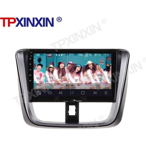 128GB Android 10 PX6 is Suitable for Toyota Vios Yaris 2014 GPS Navigation Car Radio Video Stereo Multi-function CarPlay Host
