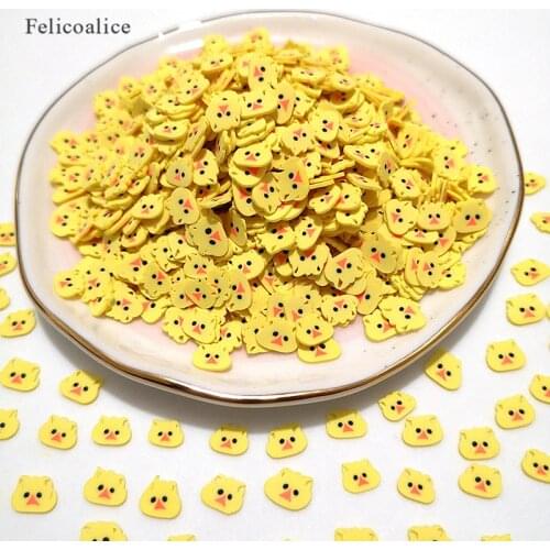 20g/Bag Chick Slices Slime Additives Soft Slices for Nail Art Beauty Decor Slime Filler Supplies Charms Accessories Toys