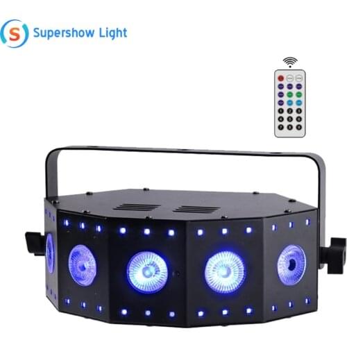 5*8W RGBUV 4in1+30*0.2W SMD-RGB Multi Angle Led Effect Lights For Party Night Club DJ