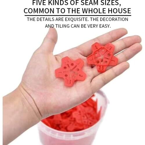 150pcs/set Level Wedges Tile Spacers For Flooring Wall Tile Spacer Carrelage Tile Leveling System Leveler Locator Spacers#1