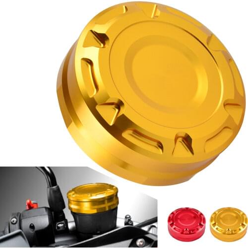 For BMW R 1200 GS Front Brake Fluid Reservoir Cover Cap Case Enduro /Megamoto F650CS F 800 GS /Adventure GT/R Etc Billet