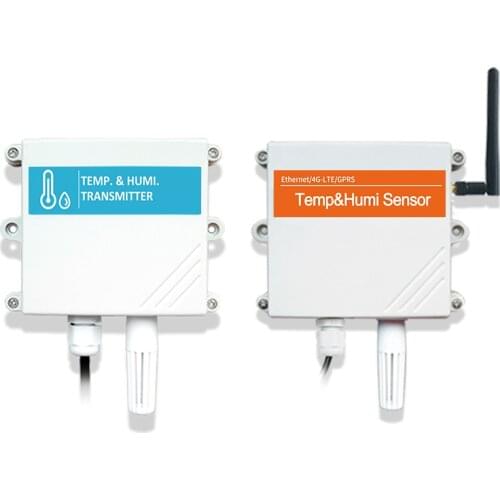 Digital Wall Mount rs485 4G LORA NB Wireless Temperature and Humidity Sensor Transmitter