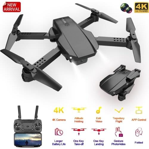 F97 RC Drone 4K HD Dual Camera Wide Angle Shooting WIFI FPV 360 degrees Roll Headless Mode Foldable Quadcopter Kids Toys Gift