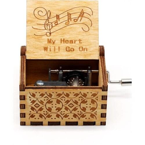 Hand-cranked music box/Across the rainbow to reach the eternal place in my heart, I can't help falling in love music box