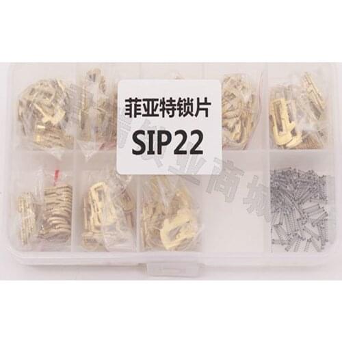 DAKATU SIP22 Car Lock Repair Kit Accessories Car Lock Reed SIP22 Lock Plate For Fiat ALFA Romeo 8 Types Each 25pcs