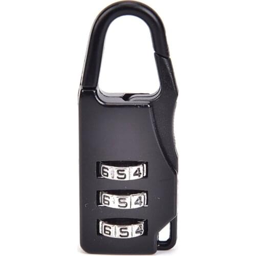 Camping Equipment Outdoor Multi Tool Luggage Password Lock Trolley Box Password Padlock Mini Luggage Lock