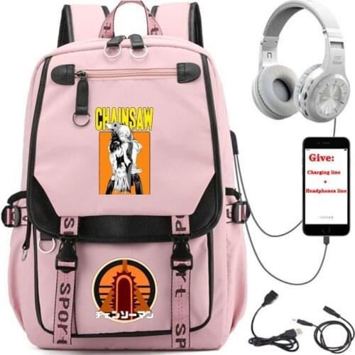 Chainsaw Man Volkner Beam Backpacks Shoulder Bags Cosplay School Bag Satchel Bag Book bag Fashion Bags Cartoon Anime Backpack