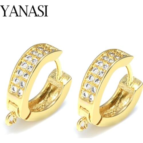 Heart Shape Diy Earring Accessories for Jewelry Making Handmade long Tassel Beads Crystal Dangle Earrings Hooks Wholesale