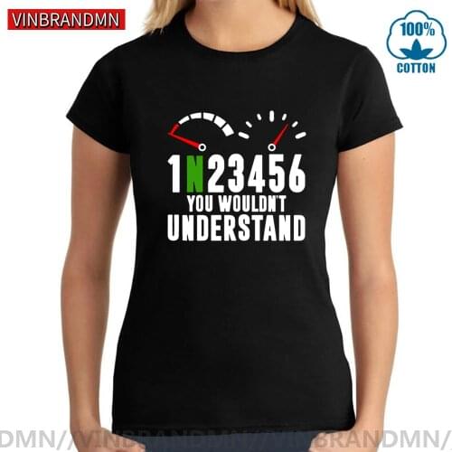 Speed&Passion 1N23456 Motorcycle T shirt women Motorsports MTB bike Language T-shirts Only A Biker You Would't Understand Tshirt