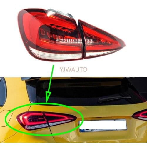 Brake Lights Assembly For Mercedes-Benz A-Class W176 W177 A160 A180 A200 A260 Hatchback Car Tail Light Turn Signal Stop Lamp