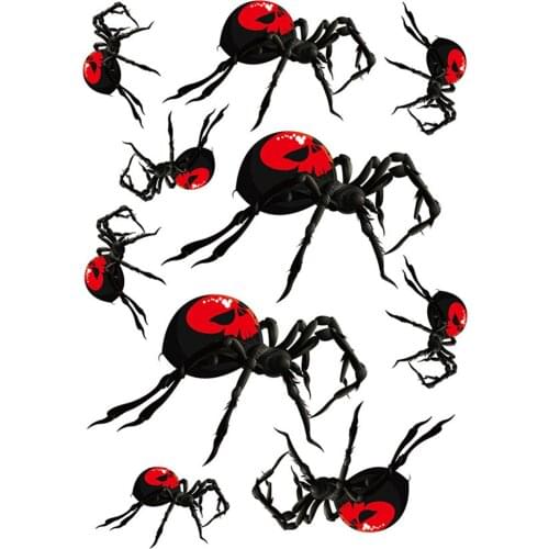 Pumpkin Halloween Decoration Nails Skull Halloween Stickers Scrapbooking Window Sticker 3d Wall Sticker Panels Наклейки Стикеры