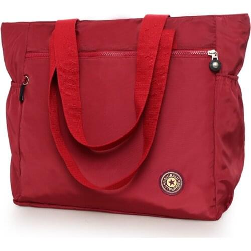 Waterproof Oxford Duffle Bag Large Capacity Women Travel Bags Shoulder Bag Valise Bolsa De Viagem Womens Handbags Shopping Bags