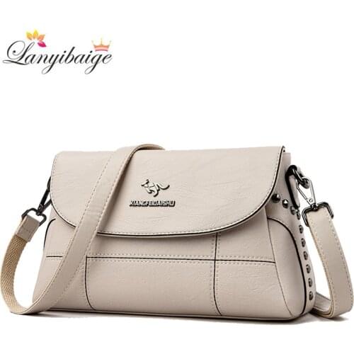 High Quality Shoulder Crossbody Bags for Women 2021 New Fashion Casual Handbags Purses And Handbags PU Leather Messenger Bags
