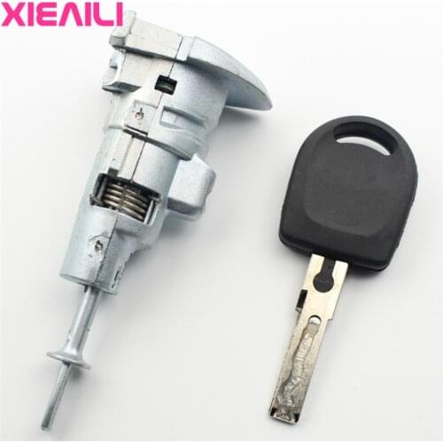 XIEAILI OEM Left Door Lock Cylinder Auto Door Lock Cylinder For Vw Magotan With 1Pcs Key S543