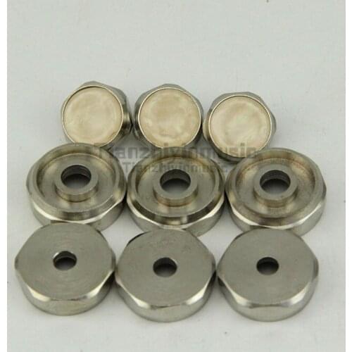 Trumpet Repair Parts Top Valve Cap /Finger Button/Stem/Bottom Valve Cap