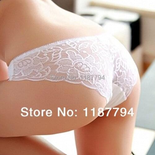 Cheapest Sexy lingerie Womens Lace Vest G-string Underwear Briefs Pretty Ladies g string thong panties t back underwear BGLC6