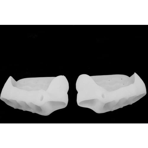 1 Pair Comfortable Silicone Five Toe Separator Foot Pain Relieve Daily Use