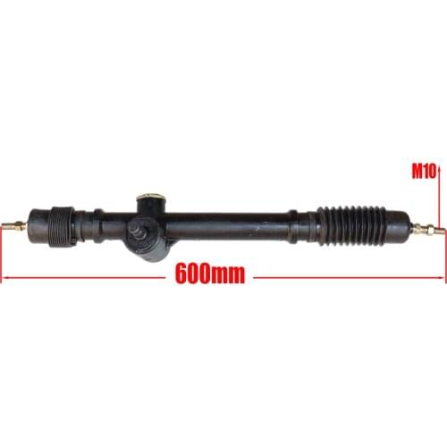 1 pcs 600mm Eccentric Power Steering Gear Shaft Rack Pinion Assembly For DIY China Go Kart Buggy Karting ATV UTV Bike Parts