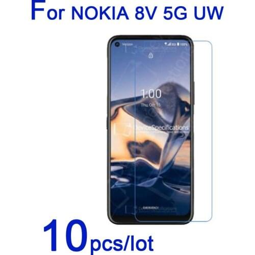 10pcs/lot Soft Screen Protectors Cover for Nokia 2 V Tella Clear/Matte/Nano Anti-Explosion Guard Films For Nokia 8 V 5G UW LCD