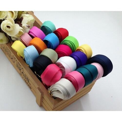 5 yards DIY hair accessories material packaging materials 10MM thread with double-sided Ribbon 1cm