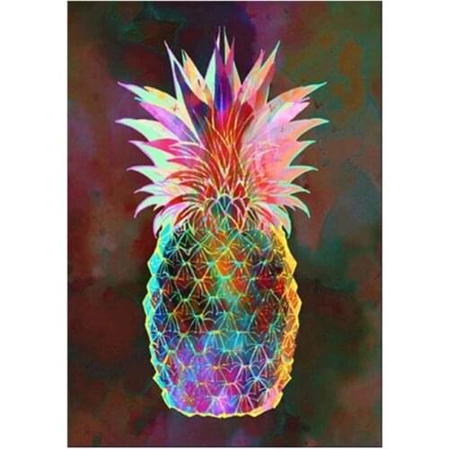 Diamond Painting Pineapple Fruit 5D DIY Full Square Drill Diamond Embroidery Picture Mosaic Rhinestone