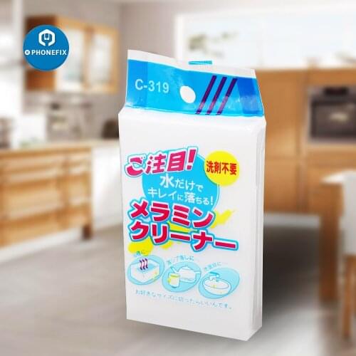White Magic Sponge Cleaner Eraser Multi-functional Melamine Nano Sponge For Kitchen Office Bathroom Clean Accessory Washing Tool