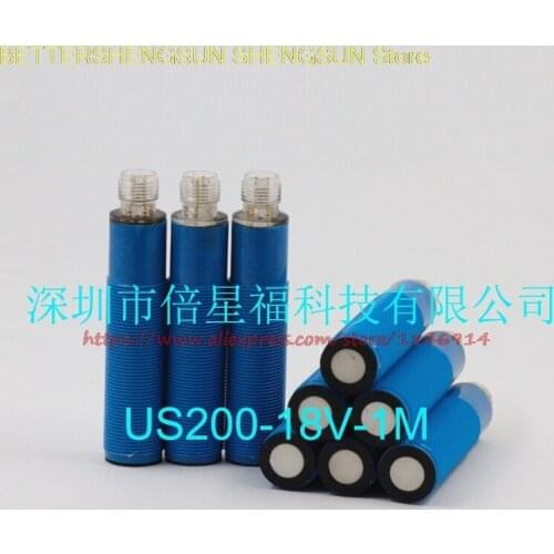 Free shipping Ultrasonic distance measurement kit US200-18V-1M digital analog signal, NPN, output ultrasonic sensor