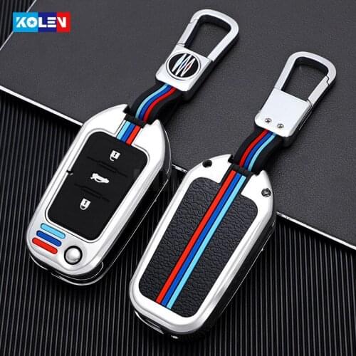 Zinc alloy Car Remote Key Cover Case Shell Fob For Roewe RX5 RX8 i5 i6 MG MG3 MG5 MG6 MG7 ZS GT GS 350 360 750 W5 EV EZS HS EHS