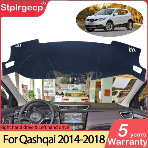 For Nissan Qashqai J11 2014 2015 2016 2017 2018 Anti-Slip Mat Dashboard Cover Pad Sunshade Dashmat Dash Carpet Car Accessories