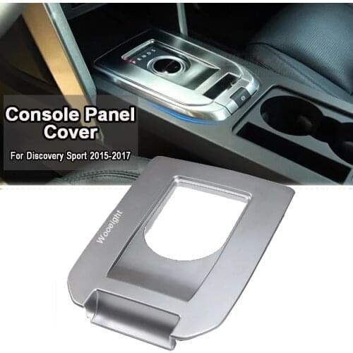 Wooeight Car Central Console Gear Shift Panel Cover Trim Center Frame Sticker Fit For Land Rover Discovery Sport 2015-2018 2019