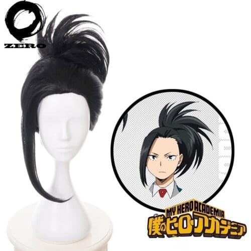 My Hero Academia Boku no Hero Wig Akademia Momo Yaoyorozu Cosplay prop Cosplay Black Wig