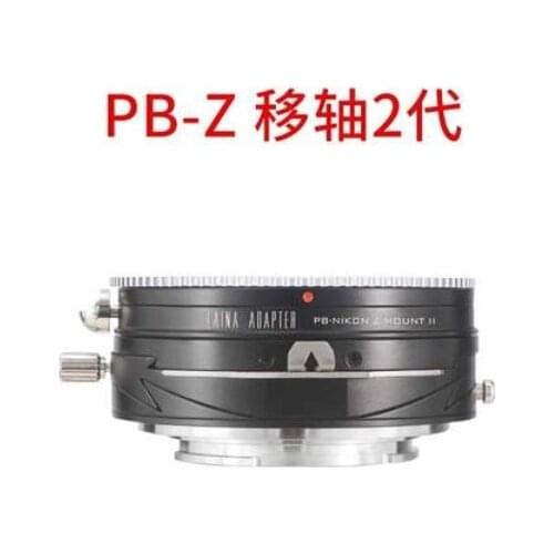 Tilt&Shift adapter ring for PARKTICA pb mount lens to nikon Z Mount Z6 Z7 Z6II Z7II Z50 full frame mirrorless camera