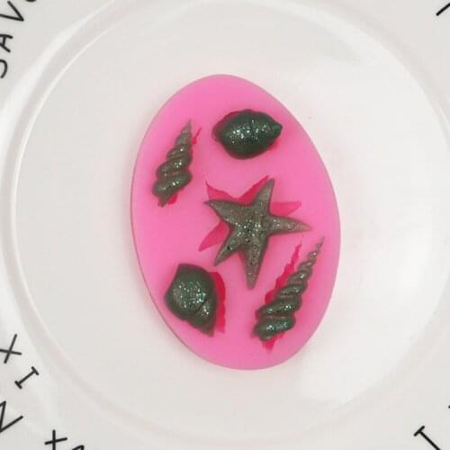 Shell Fondant Silicone Mold Chocolate Mold XGY-185