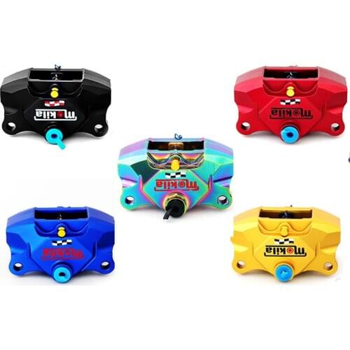 Universal CNC motorcycle rear brake Caliper 2 piston 84mm mount for Yamaha Kawasaki Ducati Honda Suzuki modification