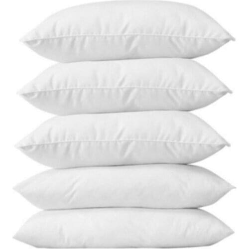 First Class Quality Silicone Fiber Filled Hygienic and Odorless Washable 5 Pieces Microfiber Pillows