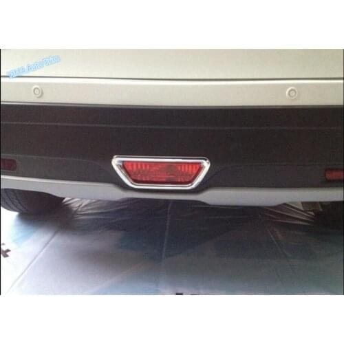 Lapetus Car Styling Rear Fog Lamp Lights & Tail Brake Lights Stop Lamp Cover Trim 3 Piece For Suzuki SX4 S-cross 2014 2015 2016