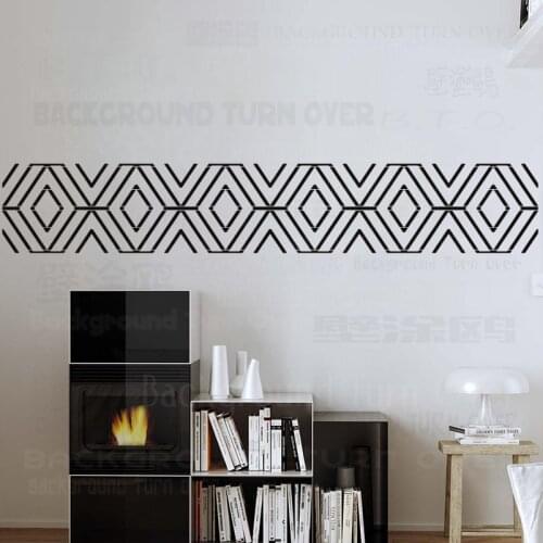 40cm 60cm Stencils For Walls Big Large Template Reusable Tile Flooring Decor Niche Wall Paint Geometric Luxury Diamond S938