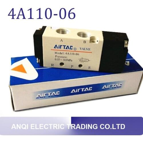 4A110-06 5 Way 2 Position Air Piloted Pneumatic Control Valve